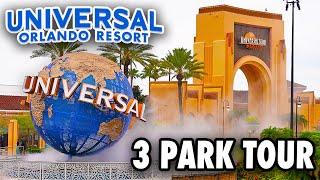 Universal Orlando Resort - 3 Park Walkthrough - Islands of Adventure, Universal & Volcano Bay