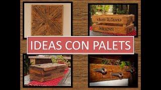 ▶️ 10 Ideas Originales con Palets  DIY