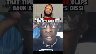 Young thug thrown Diss hard back to The Game