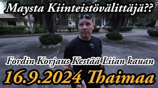 Miten Voi Pienten Kolhujen Korjaus Viedä 3 Päivää - Maysta Kiinteistövelho 16.9.2024 Thaimaa