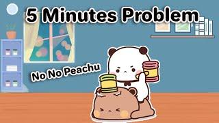 No no Peachu | Bubu Dudu | Gomu peachu Forever | Milkmoachabear | #bubududu #gomapeach