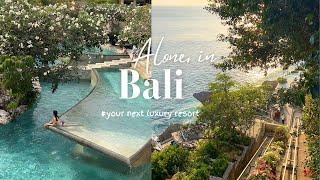 Bali solo travel vlog: luxury resort in Bali ALONE?! | Ayana resort review, travel tips