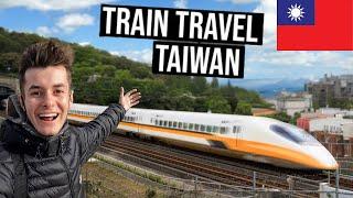 Taiwan's INCREDIBLE Bullet Train! (Taipei to Kaohsiung )