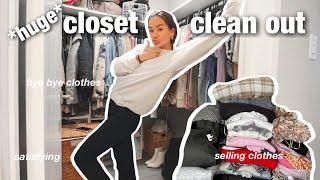 getting rid of half of my clothes: MAJOR CLOSET CLEAN OUT