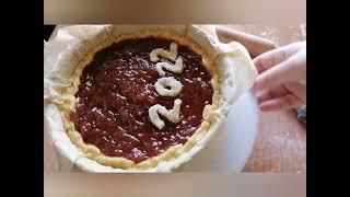 Crostata di marmellata alle fragole-con lievito Paneangeli e i Limoni dell'azienda Leotta 