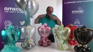 Heart Balloon Centrepieces