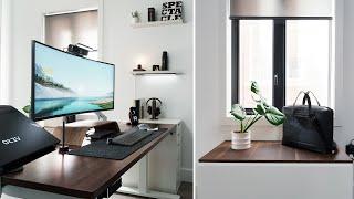 My Modern Office | 2022 Clean and Space Efficient Setup