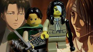 Lego Attack on Titan - Кастомные Минифигурки! Эрен из Либерио, Леви! Custom Minifigures Review