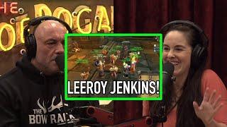 Joe Rogan reacts to the LEEROY JENKINS meme