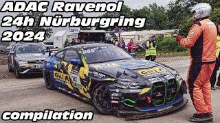 ADAC Ravenol 24h Nürburgring 2024 | compilation