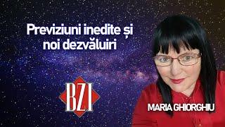 Maria Ghiorghiu, revine la BZI LIVE cu noi previziuni pentru a liniști populația