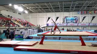 KNIGHT Anna Eileen (HUN) - 2023 Artistic Junior Worlds - Qualifications Balance Beam