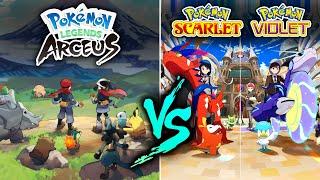 Which 2022 Pokemon was BETTER? | Legends Arceus vs. Scarlet & Violet