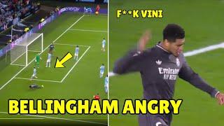 Bellingham Furious at Vinicius Jr. for Selfish Play During Real Madrid's Win vs Celta Vigo 