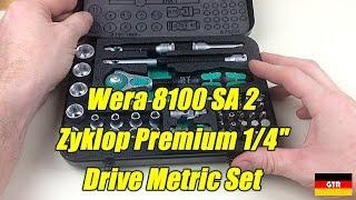 German Tool Reviews:  Wera 8100 SA 2 (Zyklop 1/4" Premium Socket Set)