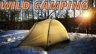 DISPERSED CAMPING IN NORTHERN WISCONSIN: Ice Age Trail Backpacking Backcountry Camping Wild Camping