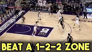 Simple Plays to Beat a 1-2-2 Zone Defense | Basketball Zone Offense Plays