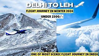 Delhi To Leh Flight Trip | Leh Ladakh Flight Journey| Leh Bus Journey| Leh Ladakh Tour | snowfall