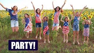 Party in the U. S. A. - Adventuring Big Family of 12