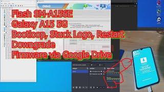 Tutorial Flash Samsung A15 5G (SM-A156E) Odin Work