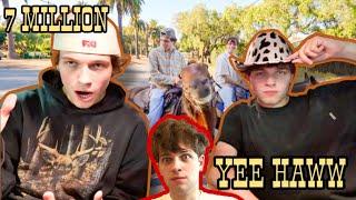 WE BECAME COWBOYS FOR A DAY! | 7 MILLION SUBSCRIBERS CELEBRATION