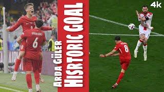 Arda Güler Historic Goal in Euro 2024, | no watermark,4K #mo_3