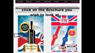 How to Use The Avon Online Brochure - Place your AVON order today