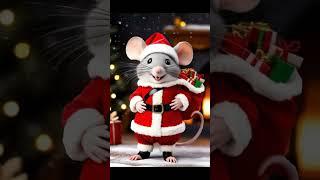 Epic Fusion MOUSE AND SANTA MEETUP #viralshort #trending #christmas