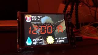 Gremlin Clock - An IoT Wi-Fi alarm clock for Mogwai @adafruit @circuitpython #mogwai #gremlins