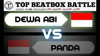 DEWA ABI vs PANDA Quarter Finals Top Beatbox Battle Monthly S3