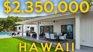 Tour This Luxurious Hawaiian Custom Home: Indoor-Outdoor Living at Its Finest!