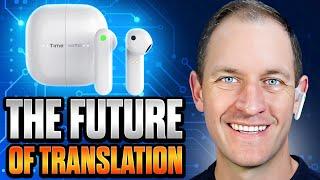 I Tried the Best AI Language Translator Device | Timekektte Translator Earbuds Review