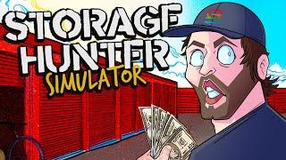 STORAGE WARS! - Playing Storage Hunter Simulator for the first time!