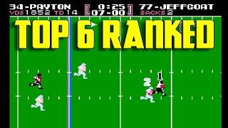 Ranking the Top 6 Teams in Tecmo Bowl (NES) - Best of the Best!