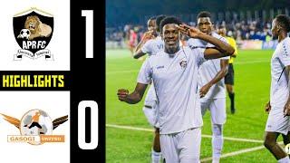 REBA IGITEGO CYA RAMINE BAH: APR FC 1-0 GASOGI UNITED || DAY6 EXTENDED HIGHLIGHT AT KIGALI PELE