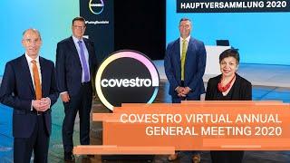 Covestro Virtual Annual General Meeting 2020