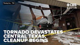 Terrifying EF-2 tornado ravages Temple, Texas