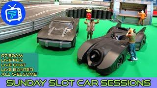 Sunday Slot Car Sessions Screams into Action! #slotcars #scalextric #slotcarsareback