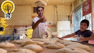 All secrets in 1 video Cooking Iranian Barbari bread