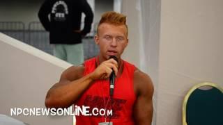 NPCNEWSONLINE POSING TIP OF THE DAY: Men's Physique Competitor Joshua Knox