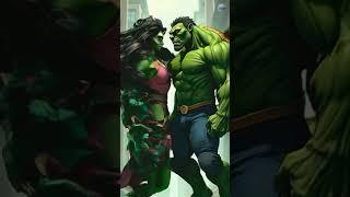 Splinter Hulk And She Hulk Cindrella Fights Combinations #animalhybrid #ytshorts #shorts