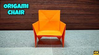 Origami Chair | Origami tutorial | Paper craft