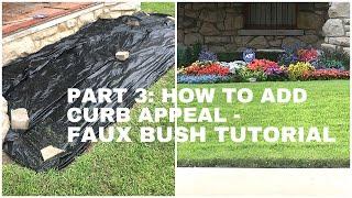 Faux Flower Bush Tutorial