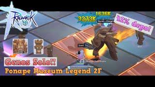 Solo Ponape Museum Legend 2F w/ Genos (42% depo) | Ragnarok M