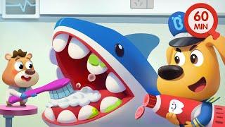 Visit the Dentist | Kids Story about Caring of Teeth | Safety Rules for Kids | Sheriff Labrador