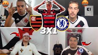 REAÇÕES DOS VASCAINOS SECANDO O MENGÃO- FLAMENGO 3X1 CHELSEA- MUNDIAL DE CLUBES 2025- VAMOS RIR KKKK