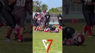 12 Year Old QuarterBack Gets HIT HARD At Pop Warner Game!