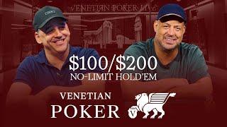 Venetian Poker Live $100/$200 No-Limit Hold'em Cash Game with Jean-Robert Bellande & Brian Okin