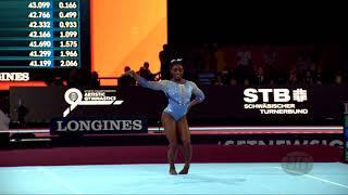 BILES Simone (USA) - 2019 Artistic Worlds, Stuttgart (GER) - Qualifications Floor Exercise