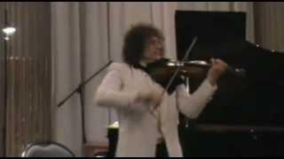 Alexander Markov in  Venice   J-S Bach Partita n°2 for violin  solo  in D minor.mp4